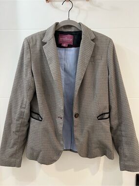 Savile Row Co. Houndstooth Blazer